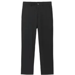 Men's Dress Pants Trousers Slacks Flat Front Pants Suit Pants Straight Leg Geometry Stretch No-Iron Formal Wedding Business Classic Style Casual Black Royal Blue High Waist Stretchy