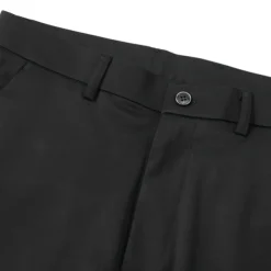 Men's Dress Pants Trousers Slacks Flat Front Pants Suit Pants Straight Leg Geometry Stretch No-Iron Formal Wedding Business Classic Style Casual Black Royal Blue High Waist Stretchy