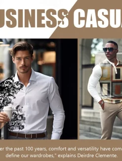 Men's Dress Pants Trousers Casual Pants Suit Pants Buttons Front Pocket Straight Leg Stripe Comfort Business Daily Holiday Fashion Chic & Modern Black Blue