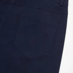 Men's Dress Pants Zipper Pocket Solid Color Breathable Full Length Formal Office Work Chic & Modern Formal Navy Blue Khaki Micro-elastic