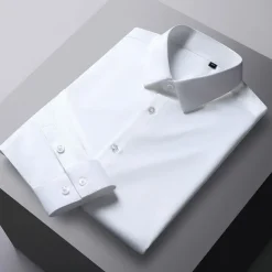 Men's Dress Shirt Non Iron Shirt Graphic Prints Wedding Outdoor Wine Blue-Green Black White Long Sleeve Turndown Spring & Fall Clothing Apparel