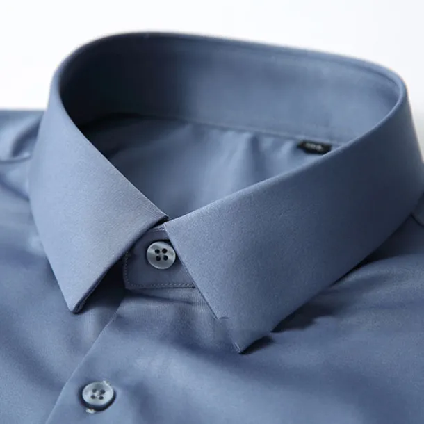 Men's Dress Shirt Non Iron Shirt Graphic Prints Wedding Outdoor Wine Blue-Green Black White Long Sleeve Turndown Spring & Fall Clothing Apparel