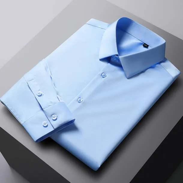 Men's Dress Shirt Non Iron Shirt Graphic Prints Wedding Outdoor Wine Blue-Green Black White Long Sleeve Turndown Spring & Fall Clothing Apparel