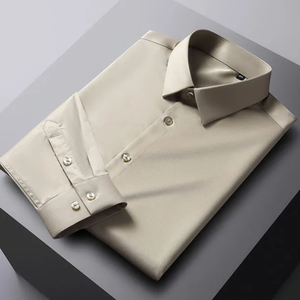 Men's Dress Shirt Non Iron Shirt Graphic Prints Wedding Outdoor Wine Blue-Green Black White Long Sleeve Turndown Spring & Fall Clothing Apparel