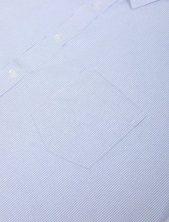 Men's Dress Shirt Non Iron Shirt Collared Shirt Button Up Shirt Striped Wedding Work A D G H Long Sleeve Collar Spring & Fall Clothing Apparel Button-Down