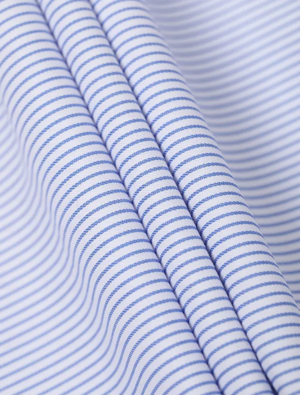 Men's Dress Shirt Non Iron Shirt Collared Shirt Button Up Shirt Striped Wedding Work A D G H Long Sleeve Collar Spring & Fall Clothing Apparel Button-Down