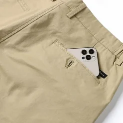 Men's Dress Shorts Burmuda Shorts Work Shorts Golf Shorts Pocket Plain Comfort Breathable Knee Length Outdoor Business Fashion Casual Black White