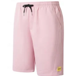 Men's Dress Shorts Burmuda Shorts Work Shorts Pocket Drawstring Plain Comfort Breathable Knee Length Outdoor Business Fashion Casual Black Pink