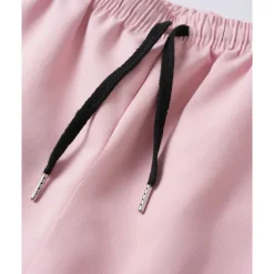 Men's Dress Shorts Burmuda Shorts Work Shorts Pocket Drawstring Plain Comfort Breathable Knee Length Outdoor Business Fashion Casual Black Pink