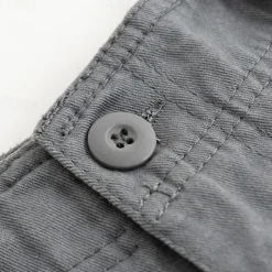 Men's Dress Shorts Work Shorts Zipper Buttons Pocket Plain Comfort Breathable Short Outdoor Vacation Sport Casual Black Army Green