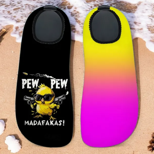 Men's Duck Printed Water Shoes – Waterproof & Comfortable Style for Men in Water - based Activities, Beach Volleyball & River Walks