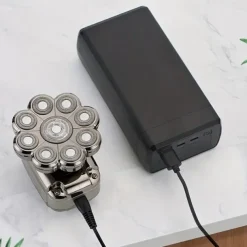 Men's electric razor Detachable head shaver Waterproof shaver Magnetic suction hair clipper Nose trimmer