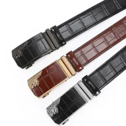 Men's Faux Leather Belt PU Belt Silver Black Alloy Plain Daily Wear Going out Weekend