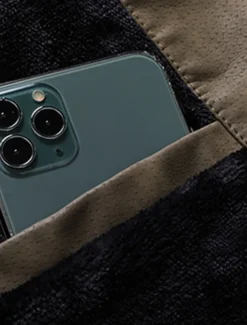 Men's Faux Leather Jacket Biker Jacket Motorcycle Jacket Daily Vacation Windproof Warm Pocket Fall & Winter Plain Fashion Classic Stand Collar Regular Black Brown Khaki Jacket