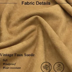 Men's Faux Suede Jacket Faux Suede Blazer Business Attire Company Party Fashion Casual Fall / Winter Faux Suede Plain Pocket Buttons Comfortable Single Breasted Blazer Dark Navy Brown Green khaki