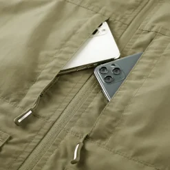 Men's Fishing Vest Sleeveless Vest Outdoor Modern Contemporary All Seasons Multi Pocket Chinlon Outdoor Solid / Plain Color Zipper Standing Collar Standard Fit Black ash-colored khaki Army Green Vest