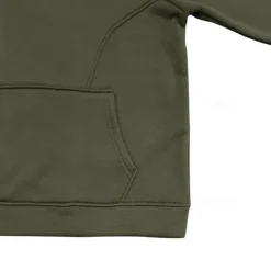 Men's Fitness Hoodie Workout Hoodie Long Sleeve Hoodie Casual Athleisure Fall Thermal Warm Windproof Breathable Gym Workout Running Walking Sportswear Activewear Solid Colored Black Army Green Dark