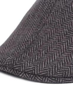 Men's Flat Cap Light Grey Dark Gray Cotton Streetwear Stylish 1920s Fashion Outdoor Daily Going out Graphic Prints Warm
