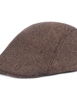 Men's Flat Cap Light Grey Dark Gray Cotton Streetwear Stylish 1920s Fashion Outdoor Daily Going out Graphic Prints Warm