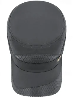 Men's Flat Cap Sun Hat Trucker Hat Navy Blue Blue Polyester Fashion Casual Street Daily Plain Adjustable Sunscreen Breathable