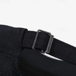 Men's Flat Cap Sun Hat Trucker Hat Black Navy Blue Polyester Fashion Casual Street Daily Plain Adjustable Sunscreen Breathable