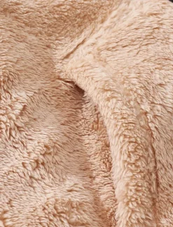 Men's Fleece Jacket Teddy Coat Hoodie Jacket Daily Vacation Thermal Warm Pocket Fleece Fall & Winter Plain Fashion Streetwear Hooded Regular Black Navy Blue Khaki Gray Jacket