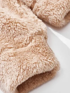 Men's Fleece Jacket Teddy Coat Hoodie Jacket Daily Vacation Thermal Warm Pocket Fleece Fall & Winter Plain Fashion Streetwear Hooded Regular Black Navy Blue Khaki Gray Jacket