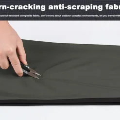 Men's Fleece Lined Pants Waterproof Hiking Pants Trousers Softshell Pants Winter Outdoor Thermal Warm Windproof Fleece Lining Pants / Trousers Bottoms Army Green Gray Black Hunting Fishing Climbing