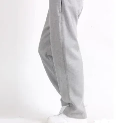 Men's Fleece Pants Sweatpants Joggers Trousers Straight Leg Sweatpants Elastic Waist Straight Leg Solid Color Plain Breathable Comfortable Full Length Sports Outdoor Daily Wear Casual / Sporty