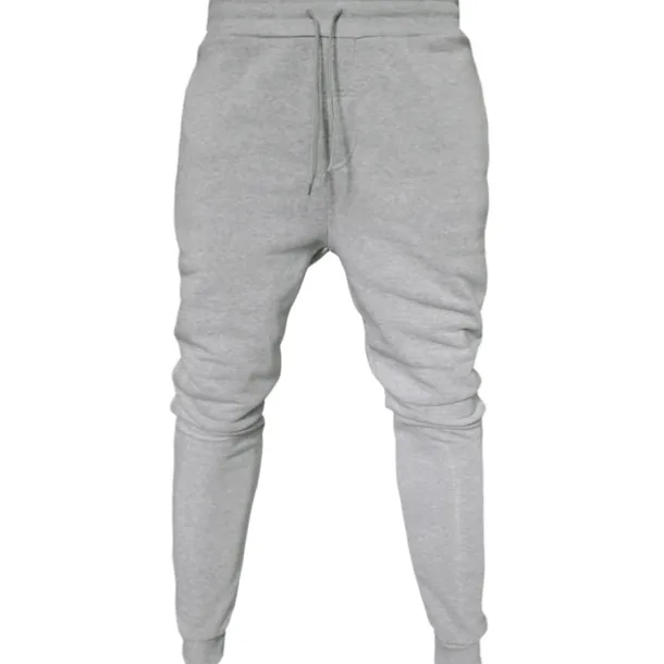 Men's Fleece Pants Sweatpants Joggers Winter Pants Trousers Pocket Drawstring Elastic Waist Solid Color Warm Full Length Daily Casual Plus velvet Loose Fit Light gray-pure light board Dark gray-light