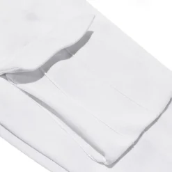 Men's Fleece Pants Sweatpants Joggers Trousers Cargo Sweatpants Pocket Drawstring Elastic Waist Plain Comfort Warm Sports Outdoor Daily Fashion Casual Black White Micro-elastic