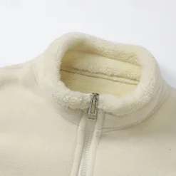 Men's Fleece Vest Vest Polar Fleece Gilet Daily Date Vacation Fashion Casual Fall & Winter Pocket Polyester Thermal Warm Comfortable Plain Zipper Stand Collar Regular Fit Black Dark Blue Dark Gray