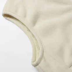 Men's Fleece Vest Vest Polar Fleece Gilet Daily Date Vacation Fashion Casual Fall & Winter Pocket Polyester Thermal Warm Comfortable Plain Zipper Stand Collar Regular Fit Black Dark Blue Dark Gray