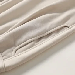 Men's Fleece-lined Athletic Pants Active Pants Active Joggers Full Length Outdoor Vacation Home Sports Fashion Navy Blue Beige Micro-elastic