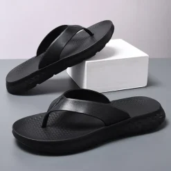 Men's Flip Flops - Durable EVA Sole with Comfortable Straps for Beach, Pool and Casual Summer Wear