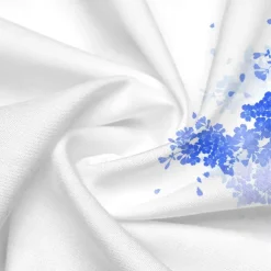 Men's Floral Printed Shirts Long Sleeve Business Casual Wear to work Daily Wear Streetwear Spring & Summer Turndown Pocket Print Button-Down Yellow Blue