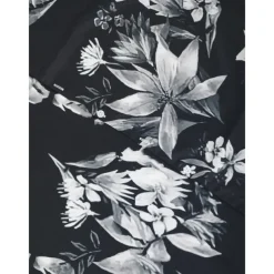 Men's Floral Shirt Camp Collar Shirt Short Sleeve Fashion Designer Casual Outdoor Casual Daily Spring & Summer Turndown Button-Down Black White Yellow Blue Purple