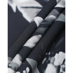 Men's Floral Shirt Camp Collar Shirt Short Sleeve Fashion Designer Casual Outdoor Casual Daily Spring & Summer Turndown Button-Down Black White Yellow Blue Purple