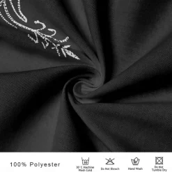 Men's Floral Shirt Western Shirt Cowboy Shirt Long Sleeve Vintage Western Style Outdoor Street Casual Daily Fall & Winter Turndown Buttons Print Black