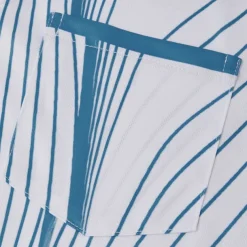 Men's Geometic Line Polo Short Sleeve Polo Shirts Collared Shirts Business Casual Outdoor Athleisure Daily Wear 3D Print Buttons Summer Black Red Blue