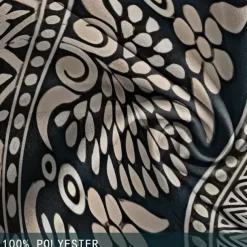 Men's Geometric Pattern Flower / Floral Swim Shorts Board Shorts Swimming Trunks Mid Waist Vintage Hawaiian Ethnic Style Holiday Beach Drawstring with Mesh lining Elastic Waist Designer Clothing