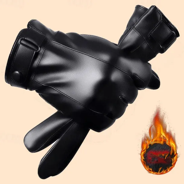 Men's Gift Daily Black Scarf Solid / Plain Color