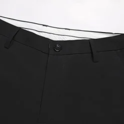 Men's Golf Pants Trousers Casual Pants Stretch Pants Pocket Plain Comfort Breathable Outdoor Daily Going out Fashion Casual Black Blue