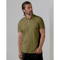 Men's Golf Polo Shirt Black White Light Green Short Sleeve Top Golf Attire Clothes Outfits Wear Apparel