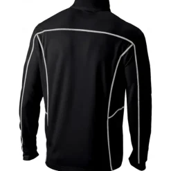 Men's Golf Polo Shirt Black Long Sleeve Top Golf Attire Clothes Outfits Wear Apparel