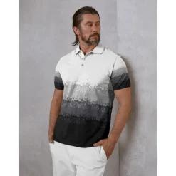 Men's Golf Polo Shirt Black Short Sleeve Top Golf Attire Clothes Outfits Wear Apparel