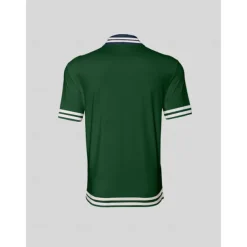 Men's Golf Polo Shirt Dark Green Short Sleeve Top Golf Attire Clothes Outfits Wear Apparel
