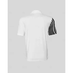 Men's Golf Polo Shirt White Short Sleeve Top Golf Attire Clothes Outfits Wear Apparel