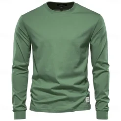 Men's Golf Pullover Sweatshirt Red Dark Navy Blue Long Sleeve Top Golf Attire Clothes Outfits Wear Apparel