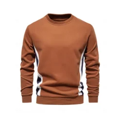 Men's Golf Pullover Sweatshirt Navy Blue Brown Green Long Sleeve Top Golf Attire Clothes Outfits Wear Apparel